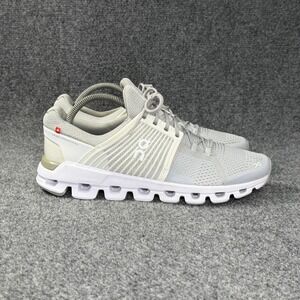 On Running Cloudswift Shoes Womens 10.5 Grey White Athletic Run Training Sneaker